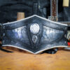 ceinture serre-taille pansière arcaniste cuir mage necromancien dragon