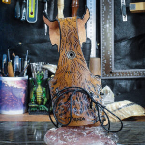 porte gobelet corne accessoire costume larp gn festival hibou