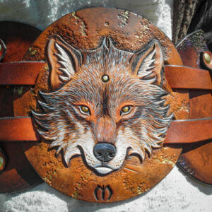 ceinture pansiere serre-taille ceinturon costume larp gn jdr loup wolf