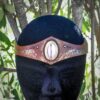 diademe tiare couronne bandeau de front cuir miinda costume