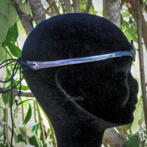 diademe tiare couronne bandeau de front cuir miinda costume