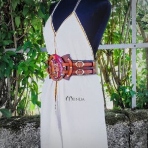 ceinture pansière serre-taille ceinturon costume larp gn dragon wyvern