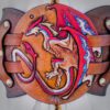 ceinture pansière serre-taille ceinturon costume larp gn dragon wyvern