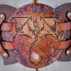 ceinture pansière serre-taille ceinturon costume larp gn dragon wyvern